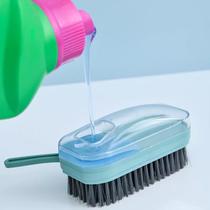 Escova De Limpeza Multifuncional Para Lavar Roupa Com Cerdas - Online