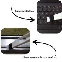 Escova De Limpeza Multiuso P/ Teclado Cantos Frisos Janelas