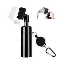 Escova De Limpeza Para Cabeça De Taco De Golfe Com Fivela Retrátil Para Ranhuras Em Forma De U E V