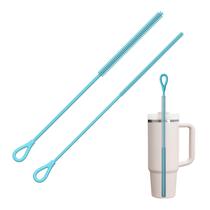 Escova de Limpeza para Canudo de Silicone YOTIME 25cm 2pcs Escova de Limpeza para Canudo de Silicone YOTIME 25cm 2pcs