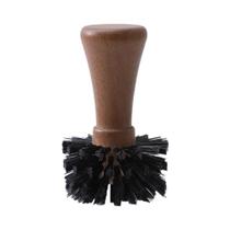 Escova De Limpeza Para Espresso Com Cerdas De Nylon E Cabo De Madeira Para Portafiltro E Cesto Uso Escova De Limpeza Para Espresso Com Cerdas De Nylon E Cabo De Madeira Para Portafiltro E Cesto Uso