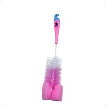 Escova De Limpeza Para Mamadeira Garrafa Com Cerdas Resistentes E Cabo Anatômico Escova De Limpeza Para Mamadeira Garrafa Com Cerdas Resistentes E Cabo Anatômico