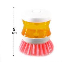 Escova de Limpeza Plastico com Dispenser Colors