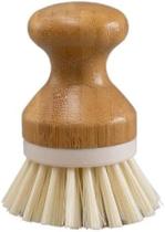 Escova de limpeza redonda com cabo de bambu - Oikos