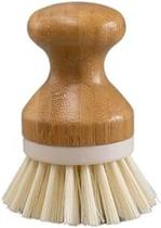 Escova de limpeza redonda com pega de bambu - oikos off white