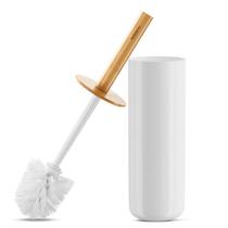 Escova de Limpeza SUBEKYU Conjunto de Escova para Vaso Sanitário Branco 9x29 cm Escova de Limpeza SUBEKYU Conjunto de Escova para Vaso Sanitário Branco 9x29 cm