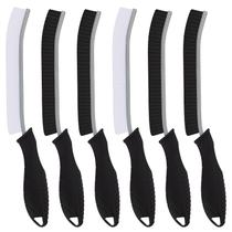 Escova de limpeza TQRR Hard Bristle Crevice Escova de limpeza preta Escova de limpeza TQRR Hard Bristle Crevice Escova de limpeza preta