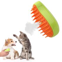 Escova de limpeza TwelveCheng Steamy 4 em 1 para cães e gatos