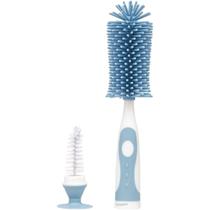 Escova de Mamadeira Base com Ventosa Cerdas Macias BPA Free Buba Escova de Mamadeira Base com Ventosa Cerdas Macias BPA Free Buba