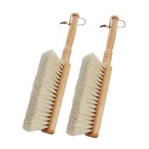 Escova de mão OAKART Horsehair Soft Bristles Beech Wood 30cm Escova de mão OAKART Horsehair Soft Bristles Beech Wood 30cm