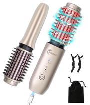 Escova de modelagem de cabelo sem fio Fitdafit 1.5 Mini 3 em 1