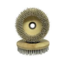 Escova de Nylon C/ Flange P/ Enceradeiras em Geral 300mm