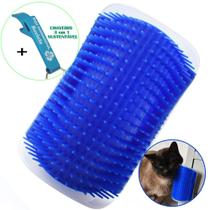 Escova de Parede Brinquedo Para Gatos com Catnip + Chaveiro CBRN18512