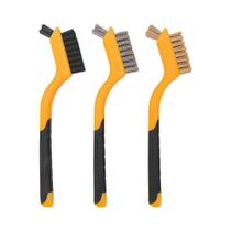 Escova De Polimento De Metal De Latão De 7 Polegadas, Escova De Nylon Para Remoção De Ferrugem Em