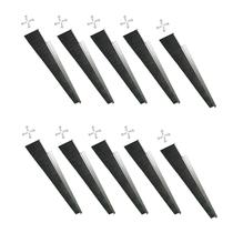 Escova de porta de garagem Seal Door Sweeps Retsun 10 conjuntos de 6,35 x 100 cm