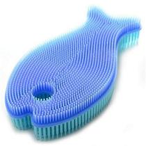 Escova de pratos de silicone Norpro Fish resistente ao calor 230C