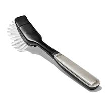 Escova de pratos em aço OXO com cabeça substituível Escova de pratos em aço OXO com cabeça substituível