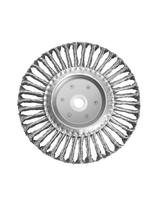 Escova de roda de arame de bancada OSFTBVT Fio de aço atado de 6 polegadas Escova de roda de arame de bancada OSFTBVT Fio de aço atado de 6 polegadas