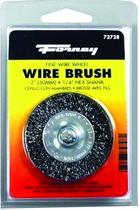 Escova de roda de arame Forney 72728 Fina Crimpada, 5 cm, 6,35 mm, haste Escova de roda de arame Forney 72728 Fina Crimpada, 5 cm, 6,35 mm, haste