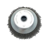 Escova de roda de arame Timer que corta aço em espiral redonda 25,4x200mm Escova de roda de arame Timer que corta aço em espiral redonda 25,4x200mm