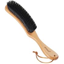 Escova de roupas BFWood Boar Bristle Hat Brush para roupas Escova de roupas BFWood Boar Bristle Hat Brush para roupas
