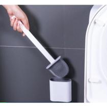 Escova De Sanitário Para Limpeza De Vaso Com Adesivo Fixador