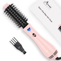 Escova de secador de cabelo Aima Beauty 1,25" redonda Ionic Hot Air Pink Escova de secador de cabelo Aima Beauty 1,25" redonda Ionic Hot Air Pink