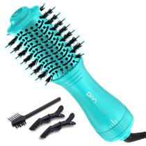 Escova de secador de cabelo DAN Technology Oval Volumizer 120V Cyan