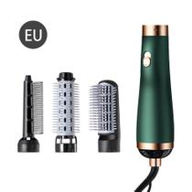 Escova de secador de cabelo Hot Air para secar e alisar o verde Escova de secador de cabelo Hot Air para secar e alisar o verde