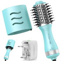 Escova de secador de cabelo Tome Blow Dryer Brush de 2 polegadas azul cerâmico
