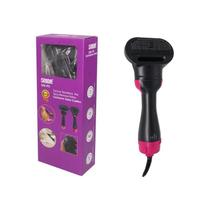 Escova de Secagem e Modelagem Onida ON-P5 para Animais 110V - Preto/Rosa