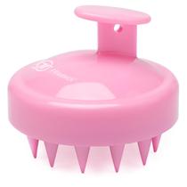 Escova de shampoo massageador de couro cabeludo FREATECH para crescimento de cabelo rosa Escova de shampoo massageador de couro cabeludo FREATECH para crescimento de cabelo rosa