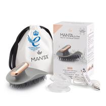 Escova de Shampoo Massageadora de Couro Cabeludo Elétrica MANTA Pulse - Cinza Escova de Shampoo Massageadora de Couro Cabeludo Elétrica MANTA Pulse - Cinza