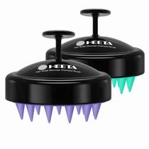 Escova de Shampoo Massageadora HEETA (2 Unidades) - Estimula o Crescimento do Cabelo Escova de Shampoo Massageadora HEETA (2 Unidades) - Estimula o Crescimento do Cabelo