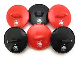 Escova de shampoo para couro cabeludo para cabelo G.B.S Stylish Easy to Hold, pacote com 6