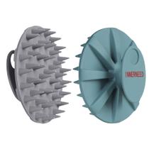 Escova de shampoo para massageador de couro cabeludo INNERNEED de silicone úmido e seco