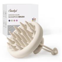 Escova de shampoo para massageador de couro cabeludo Sndyi Silicone Bristles