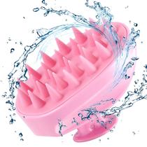 Escova de shampoo para massageador de couro cabeludo Sosoon for Stress Relax Pink Escova de shampoo para massageador de couro cabeludo Sosoon for Stress Relax Pink