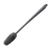 Escova De Silicone Cabo Longo Para Lavar Garrafas Jarras Mamadeiras Copos Taças Limpeza Profunda