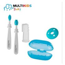 Escova De Silicone Higiene Oral Para Bebês Dentes E Gengiva