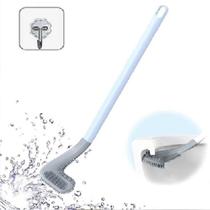 Escova de silicone multiuso cb. plast. + cabide/gancho metal quadr. autoadesivo sa559 saz comercio