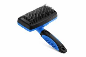 Escova de tosa para pets com autolimpeza e remoção de pelos soltos tamanho G Escova de tosa para pets com autolimpeza e remoção de pelos soltos tamanho G