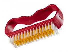 Escova de Unha Condor Vermelho de Plástico Cerdas Firmes Escova de Unha Condor Vermelho de Plástico Cerdas Firmes