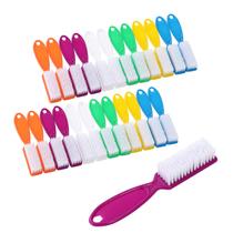Escova de unhas DAYGOS Handle Grip para limpar unhas, 24 unidades Escova de unhas DAYGOS Handle Grip para limpar unhas, 24 unidades