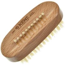 Escova de unhas Kent NB3 Natural Bristle Beechwood 10x4x3 cm