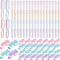 Escova de unhas Patelai Handle Grip 100 peças de plástico multicolorido