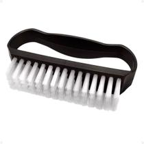 Escova de Unhas Santa Clara Preta com Cerdas Brancas