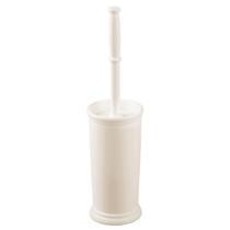 Escova de vaso sanitário MDesign Covered Bathroom Scrubber Cream
