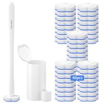 Escova de vaso sanitário Topo Bear descartável com 40 recargas Escova de vaso sanitário Topo Bear descartável com 40 recargas