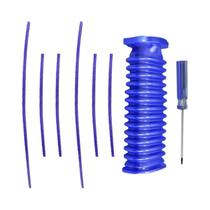 Escova De Veludo Macio Com Mangueira Para Aspirador De Pó Robô Dyson V6 V7 V8 V10 V11 - Acessórios